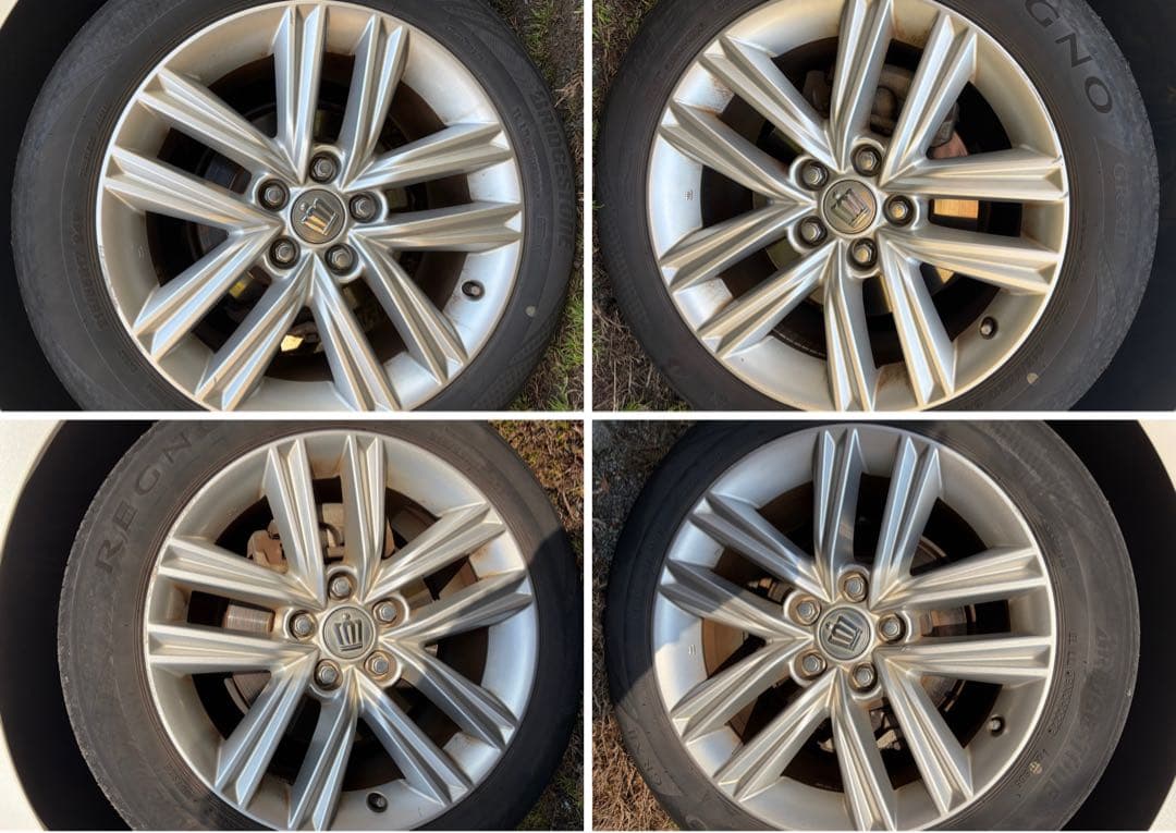 クラウンアスリートハイブリッドS純正17インチホイール