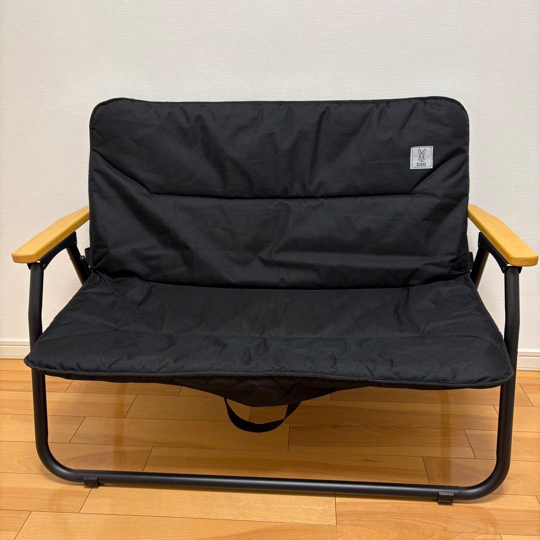 DOD グッドラックソファ ブラック