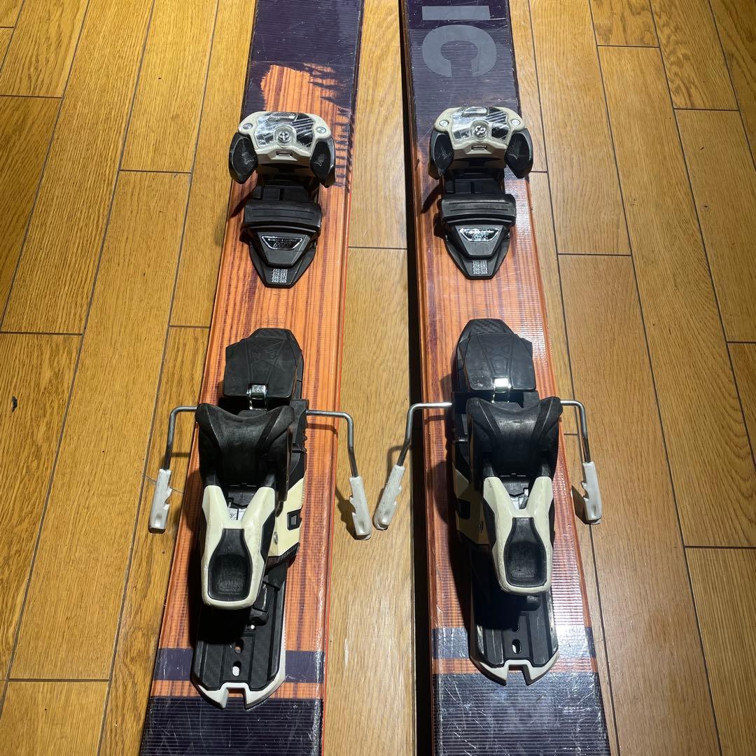 名機atomicアトミックBACKLAND 117&金具セット　パウダーマシン