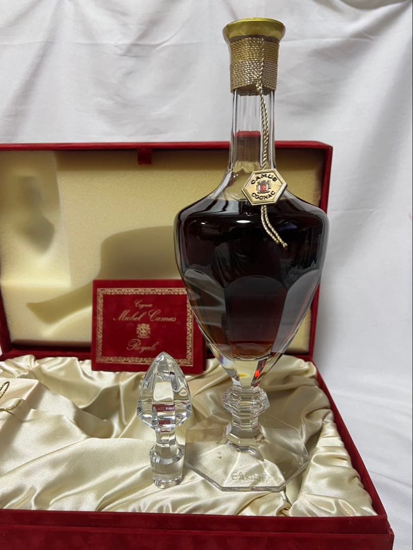 カミュ ミシェル　ロイヤル　バカラ クリスタル　替栓・冊子・化粧箱付き！未開封