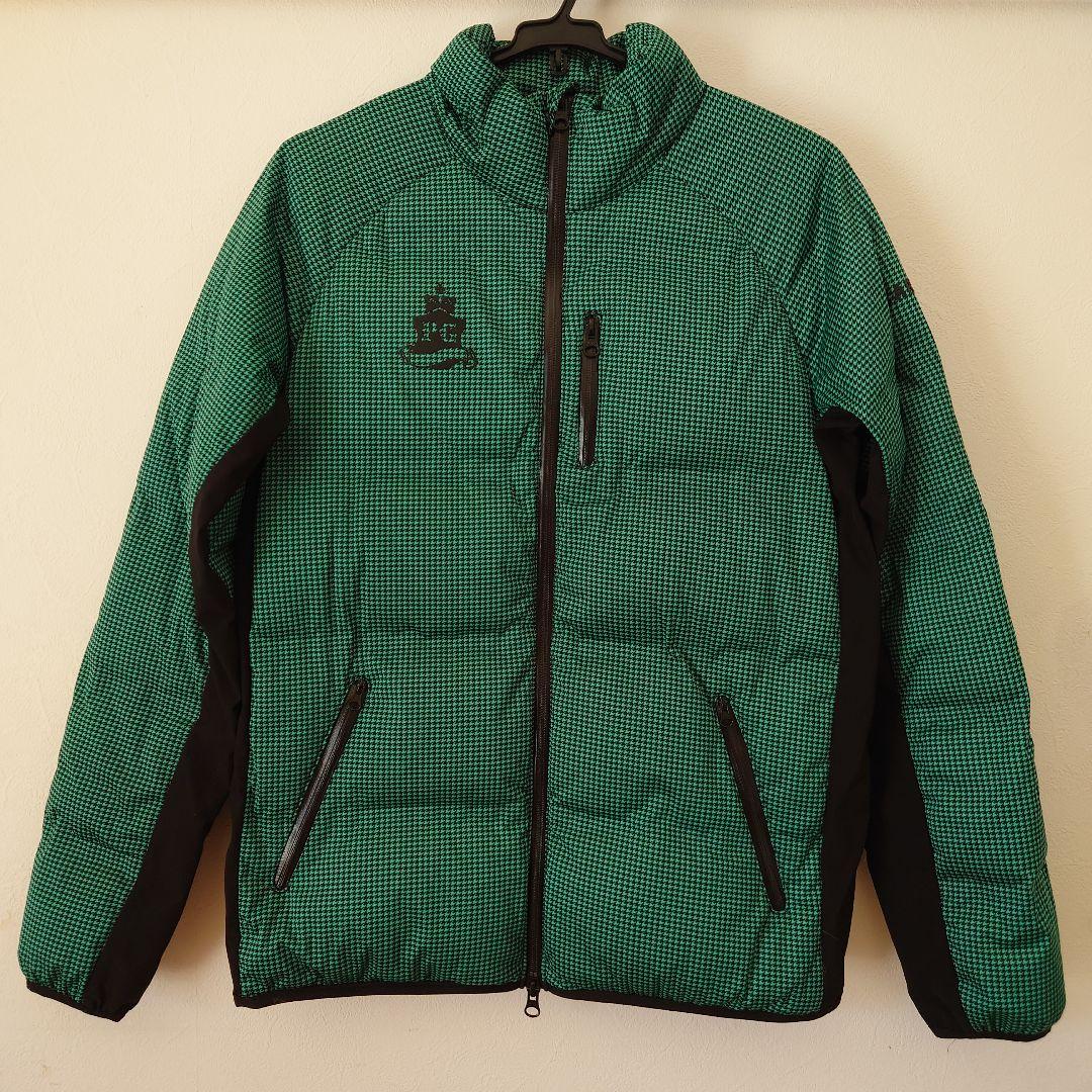 パーリーゲイツ★チェックプリント/ダウン/レディース/ゴルフ　サイズ2