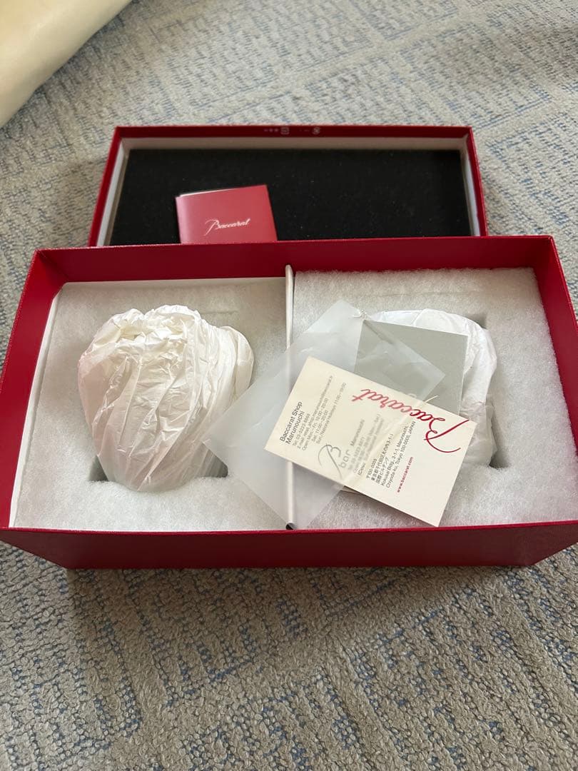 Baccarat カットクリスタルグラス　ペアグラス