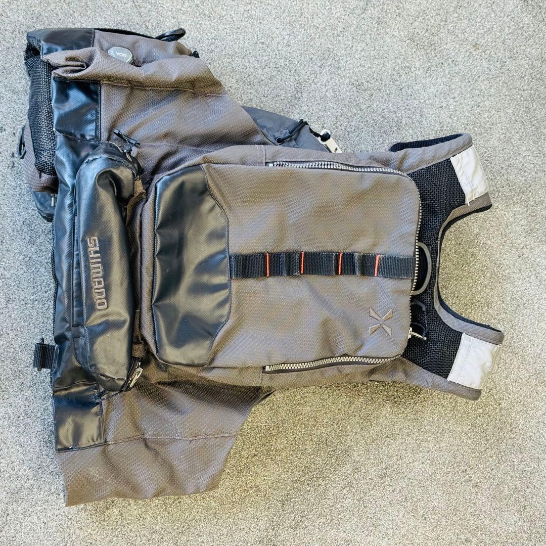 シマノ XEFO アクトゲームベスト VF-274R（サイズL）ライジャケ