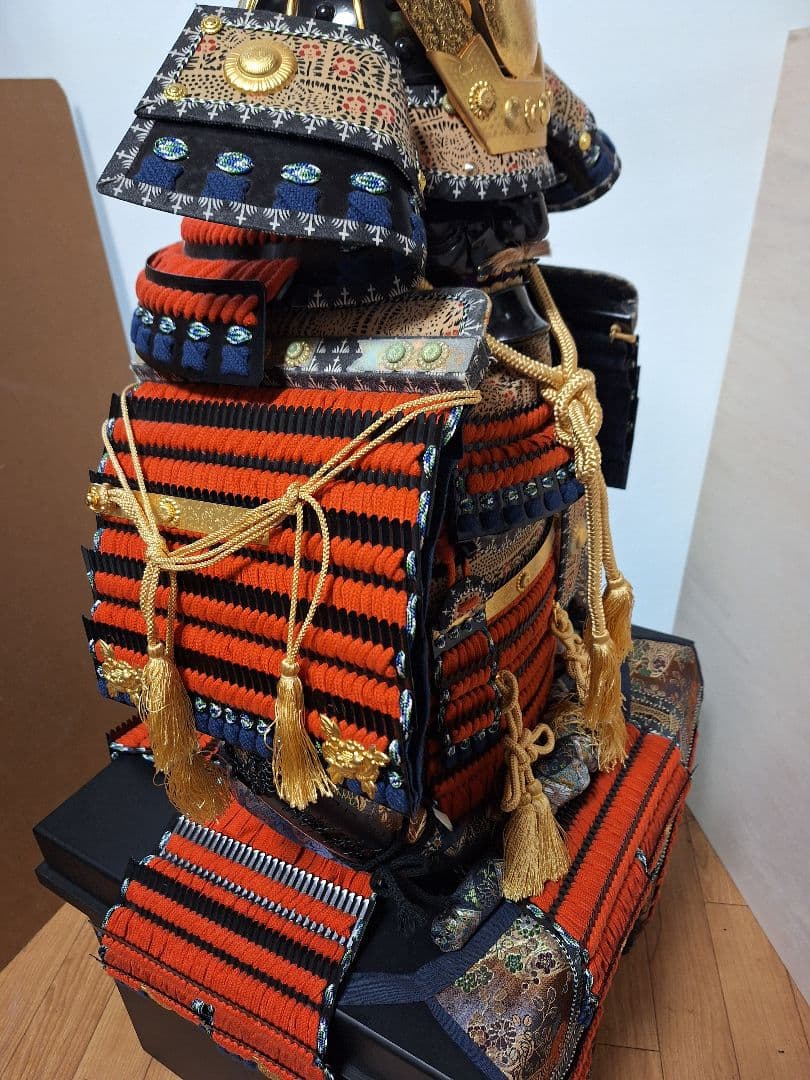 U*i様 稚児等身大鎧兜、五月人形、兜、稚児鎧兜、着用鎧兜