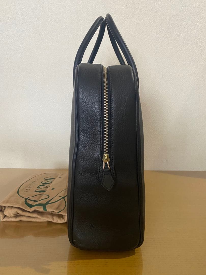 Cisei レザービジネスバッグ 黒