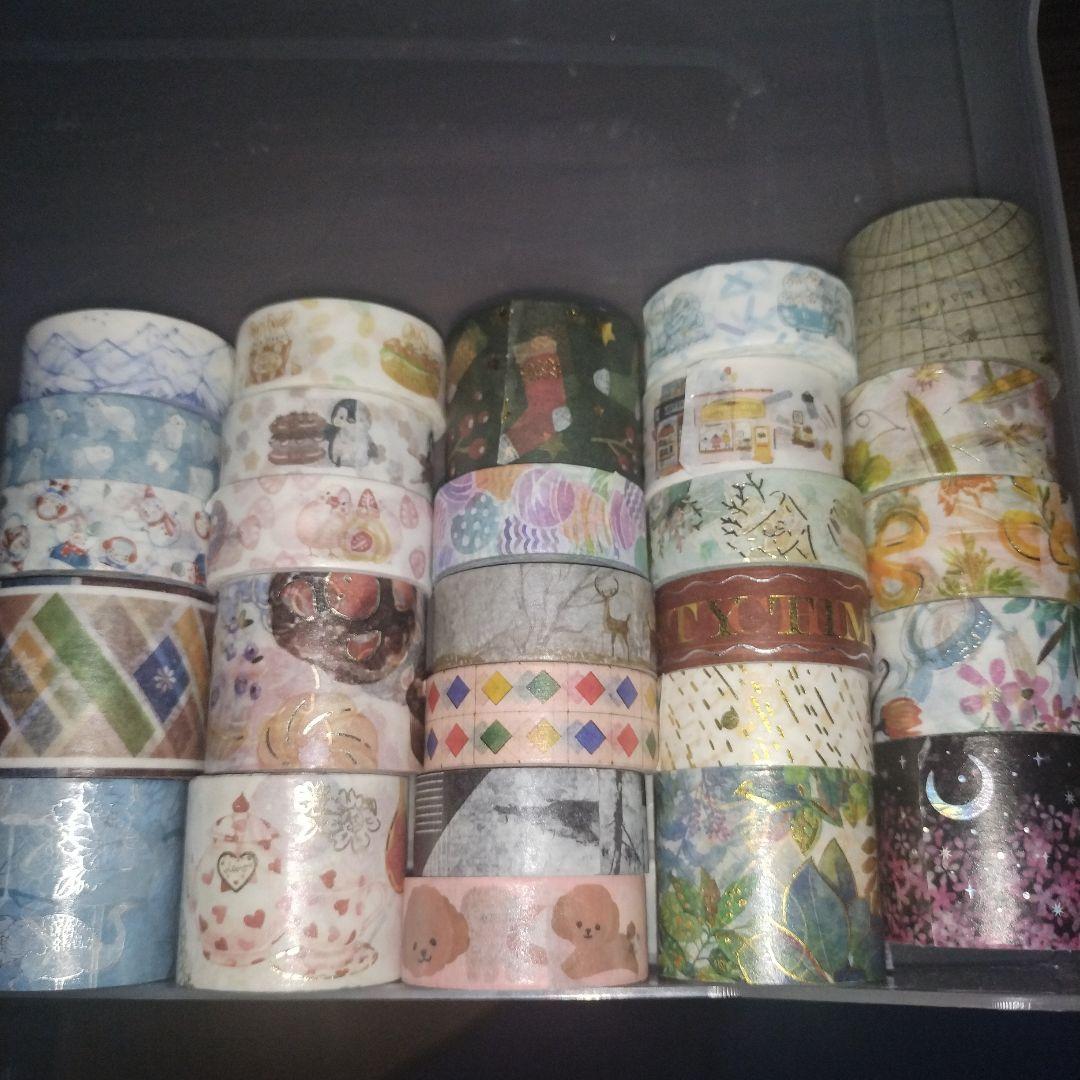 【巻き売り】BGM マステ 廃盤品 女子文具 スイーツ 桜