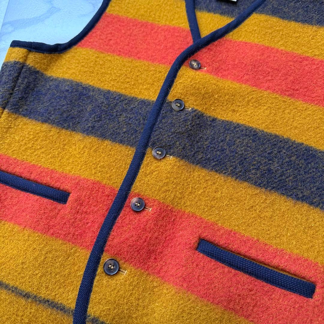 HERMES エルメス ヴィンテージ ロカバール ウール100％ ベスト　46