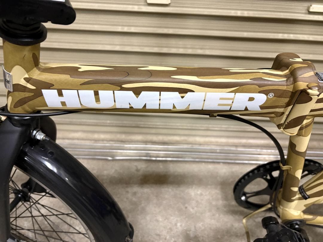 美品 HUMMER FDB206TANK-G ミリタリー ベージュ系 限定カラー