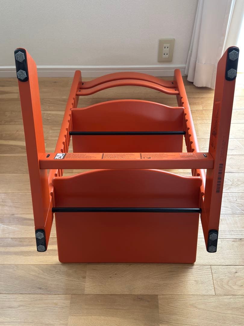 STOKKE ストッケ トリップトラップ ベビーチェア シリアル6 オレンジ色