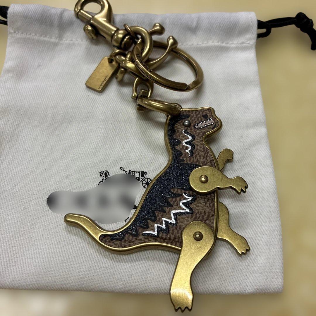 希少　COACHレキシー　キーホルダー チャーム　美品