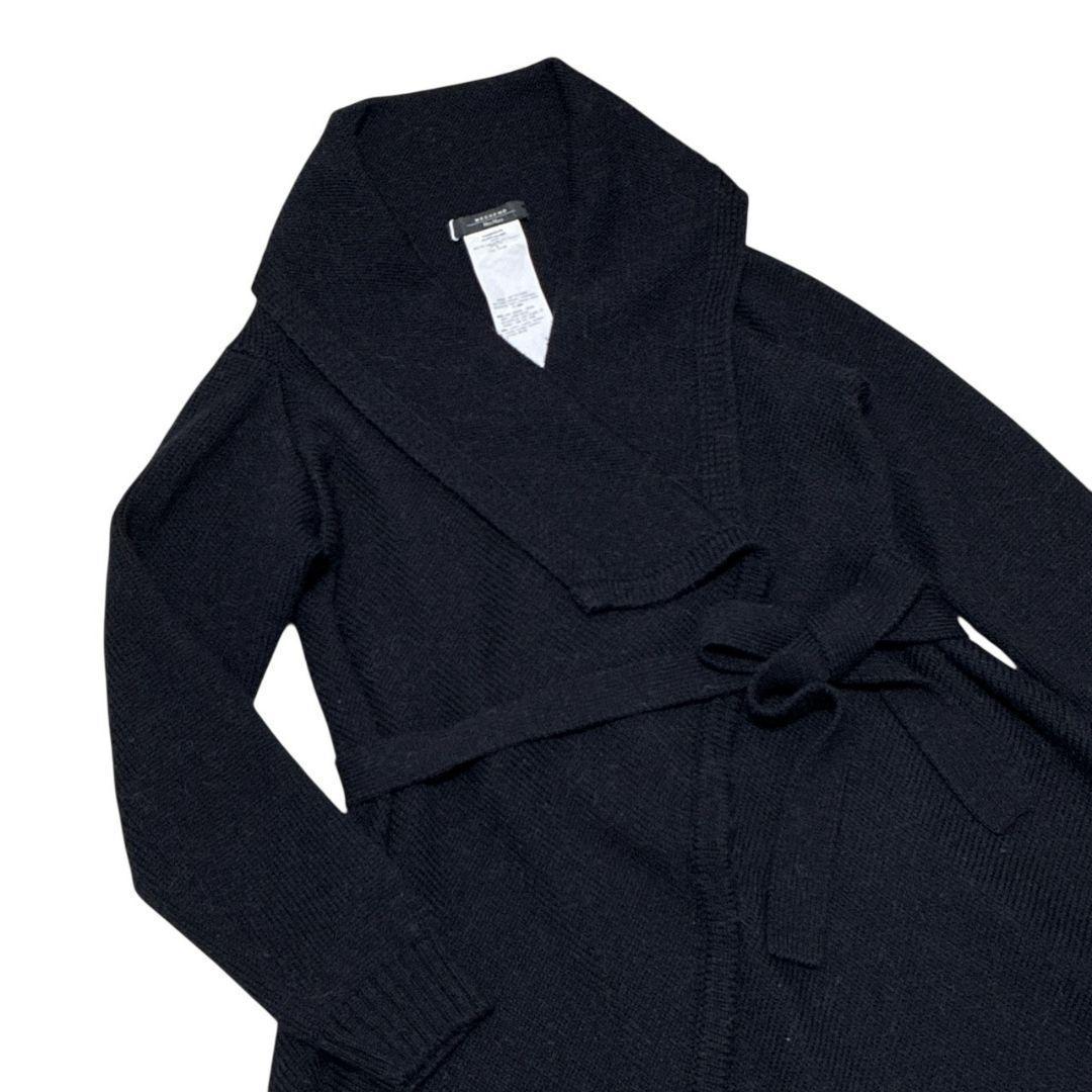 美品✨WEEKEND MaxMara ロングカーディガン ベルト アルパカ混 L