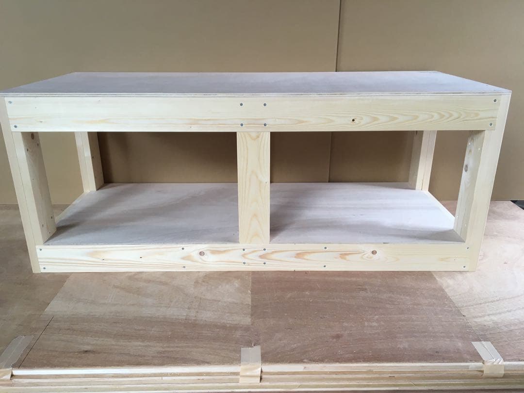 水槽台90cm用　補強柱付