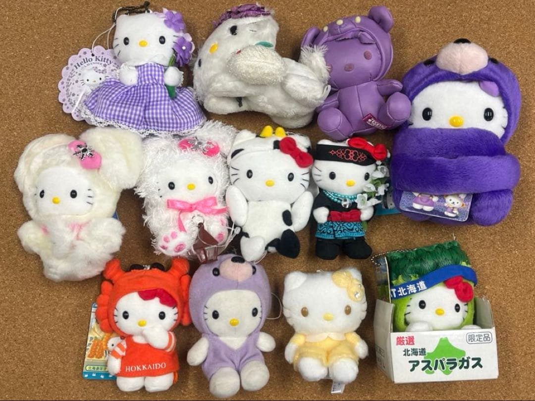 サンリオ ハローキティ ぬいぐるみ 12個セット