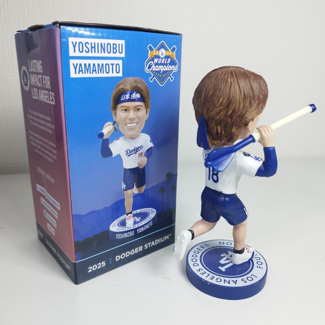 山本由伸 ドジャース サンセットラン ボブルヘッド ピッチャー バブル IE21
