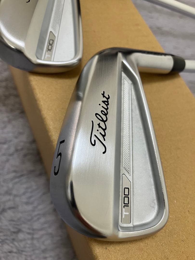 タイトリスト 2023 T100 アイアンモーダスTOUR120 6本　保証書有