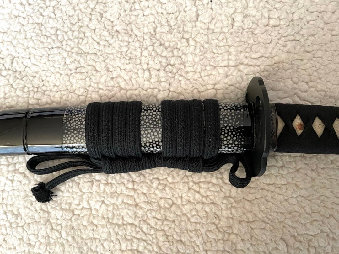 模造刀　居合刀　装用　鮫研出し　日本刀