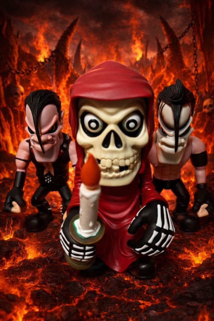 ミスフィッツ　フィギュア　3体セット　MISFITS メディコムトイ　レトロ