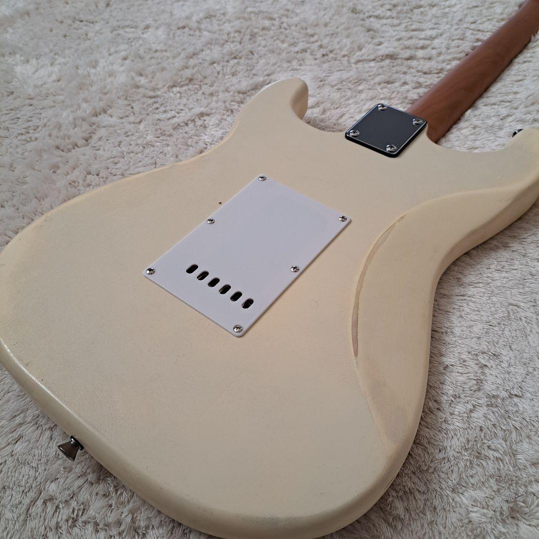 ゆき　工房製作ストラトエレキギター CS69復刻アセンブリ搭載　レリック