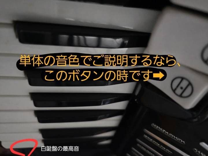 YAMAHA ヤマハ最高級モデル　ヴィンテージ　アコーディオン　３４鍵８０ベース
