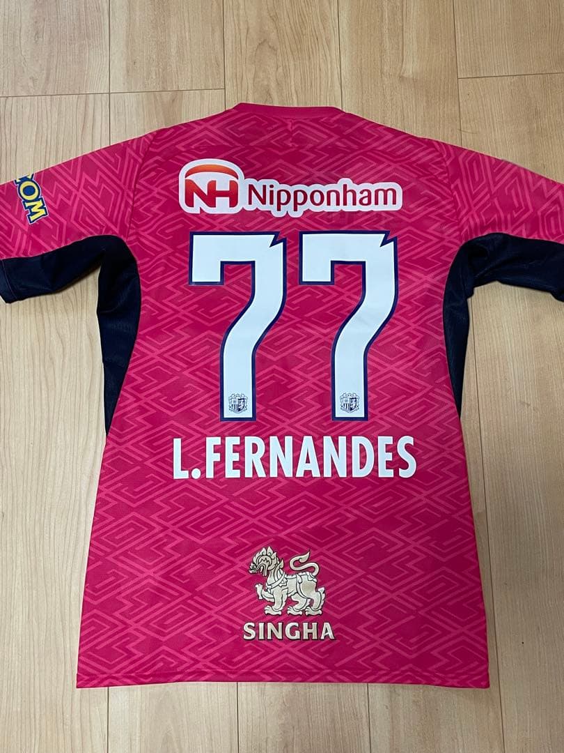 セレッソ大阪　レプリカユニフォーム　ルーカスフェルナンデス　正規品