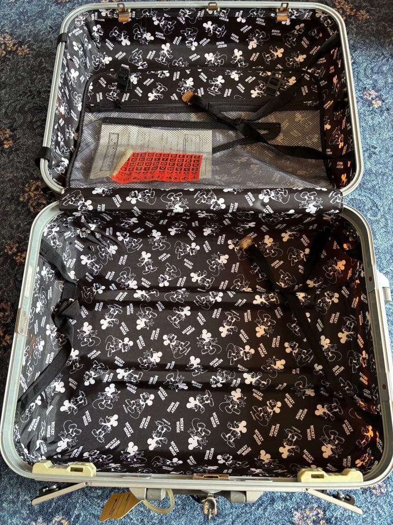 ミッキーマウス キャリーケース イエロー