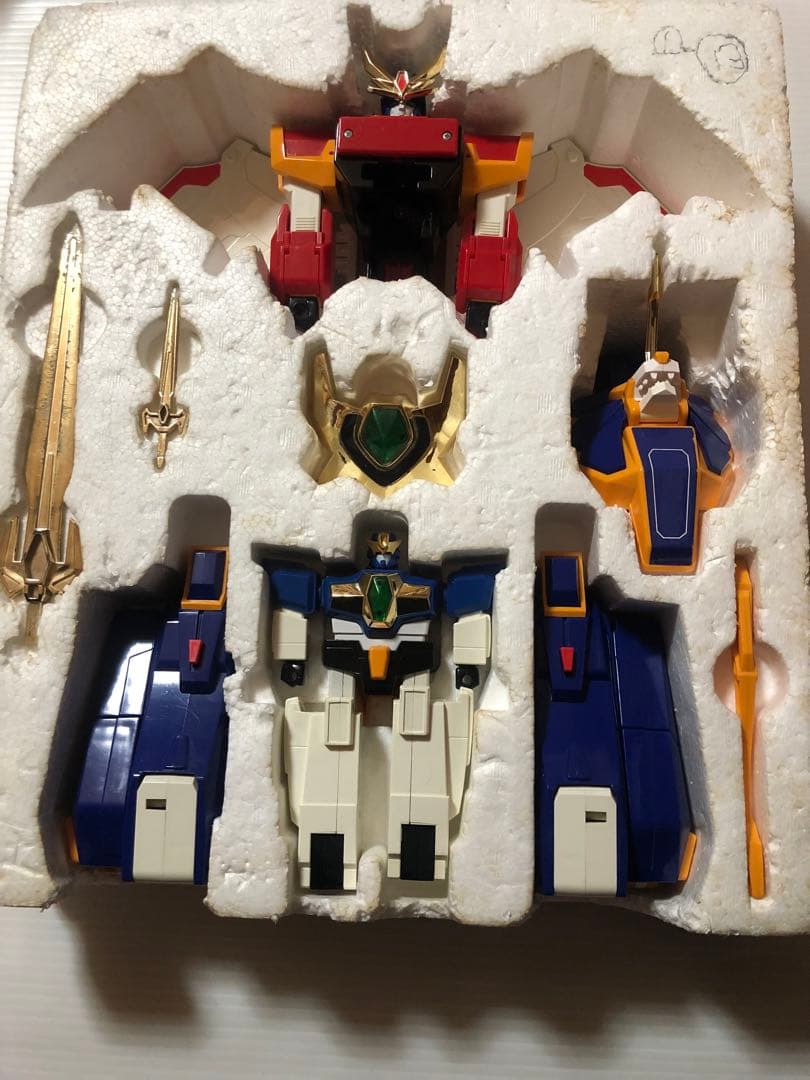 完備品　TOMY トミー　超無敵合体ゴッドライジンオー　当時物