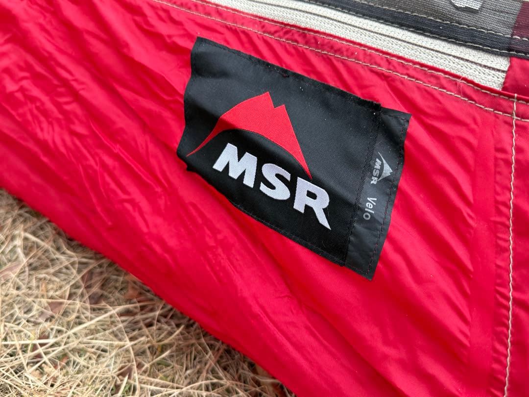 【限定値引】MSR velo ベロ【フットプリント付】　【希少】【ヴィンテージ】