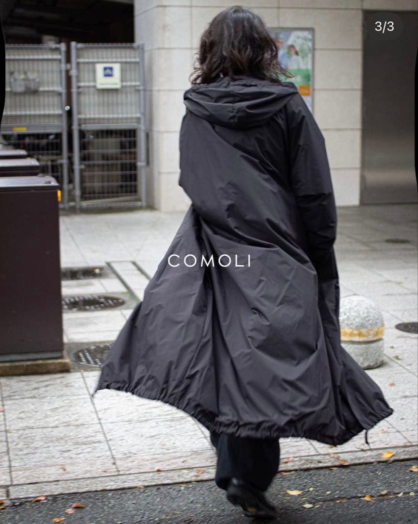 COMOLI 25ss レインコート スタイリスト私物 apresse