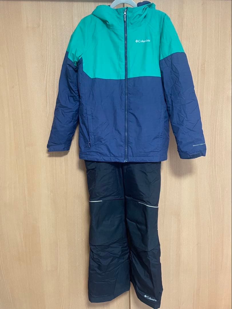 コロンビア　スキーウェア上下　キッズLサイズ