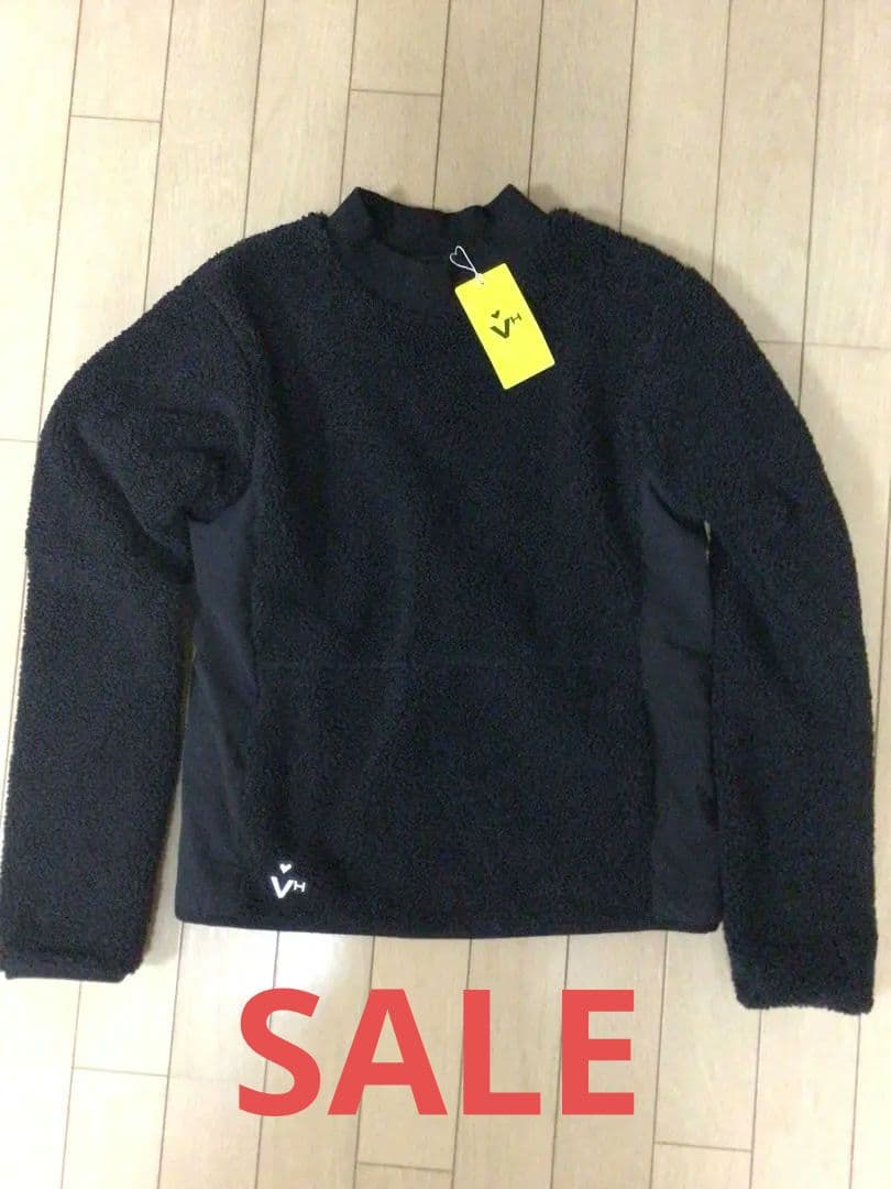 ビバハート　VIVA HEART 新品　ボア中綿トレーナー レディス　黒　38