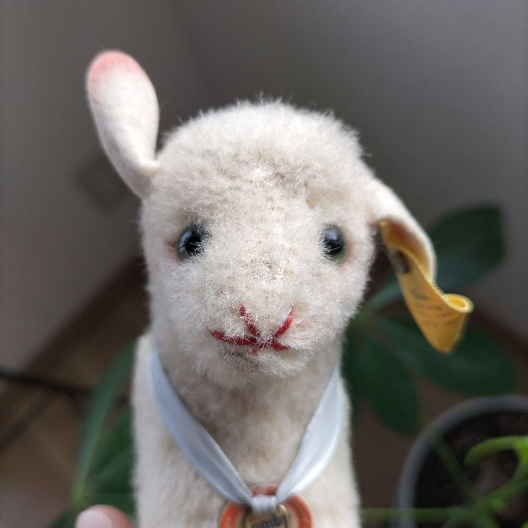 ビンテージ　シュタイフ　Lamby 羊 １４cm