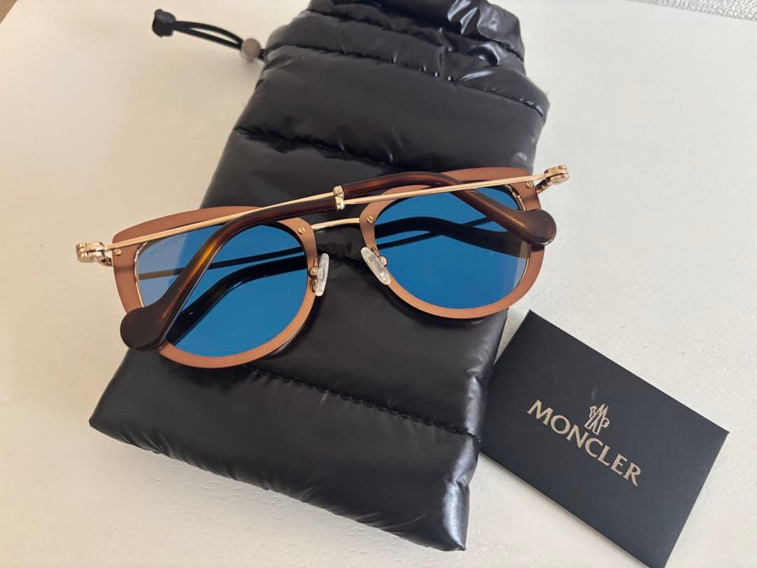 【最終値下げ！】モンクレール ML0045 メタルフレーム 50□20 140