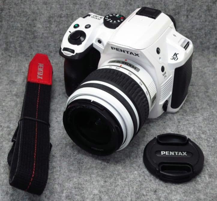 PENTAX K-30 ホワイト　標準ズームレンズDAL18-55mmAL付