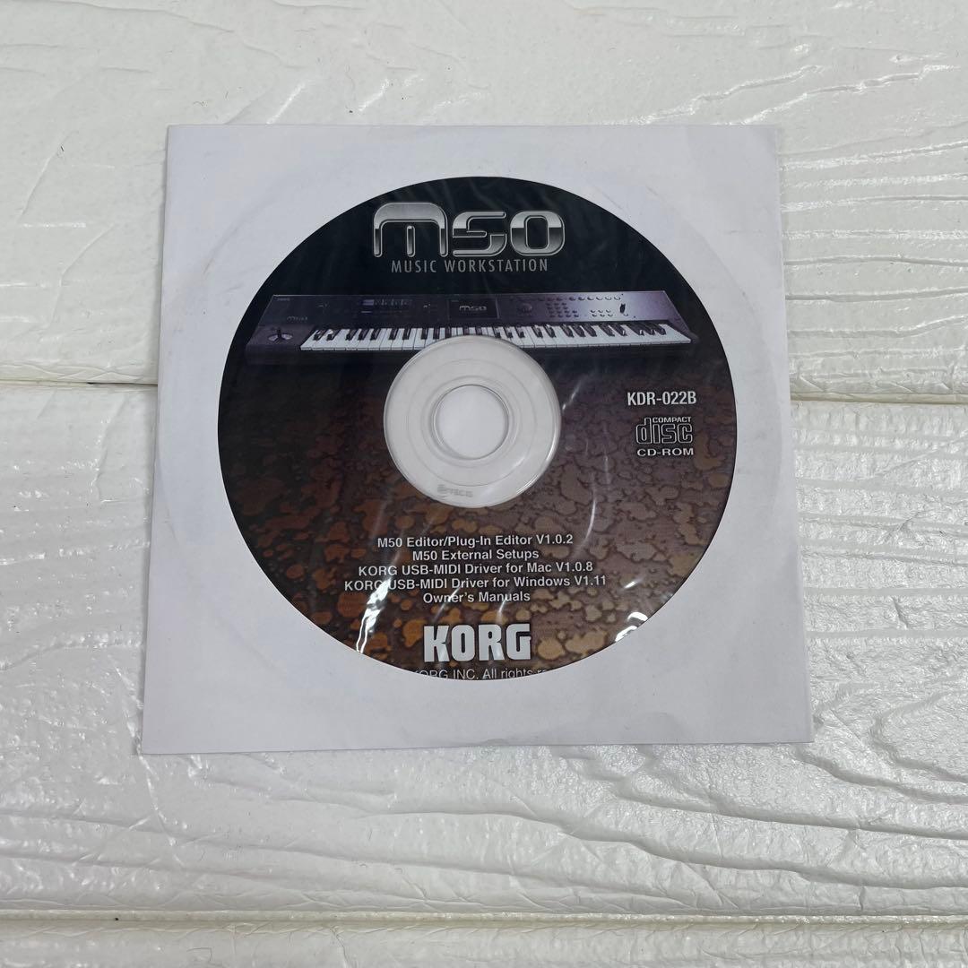 【希少】コルグ　KORG M50 シンセサイザー 61鍵 限定カラー　イエロー