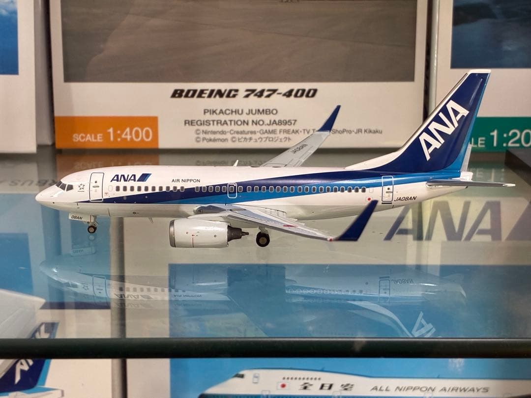 ダ*ン様 ANA B737-781 JA08AN 1/200 金属製 JCWIN