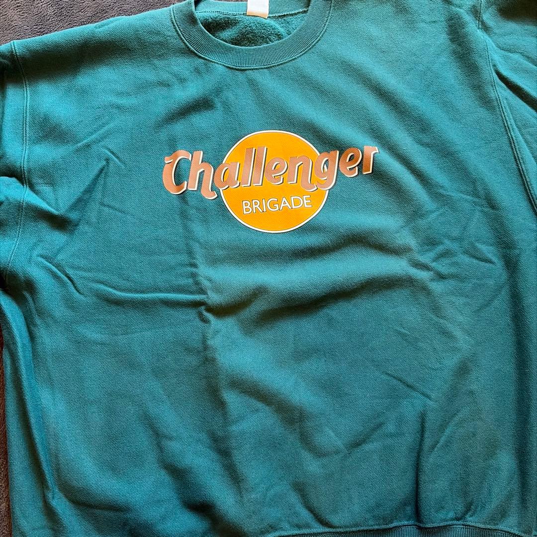 Challenger ロゴプリント スウェット L