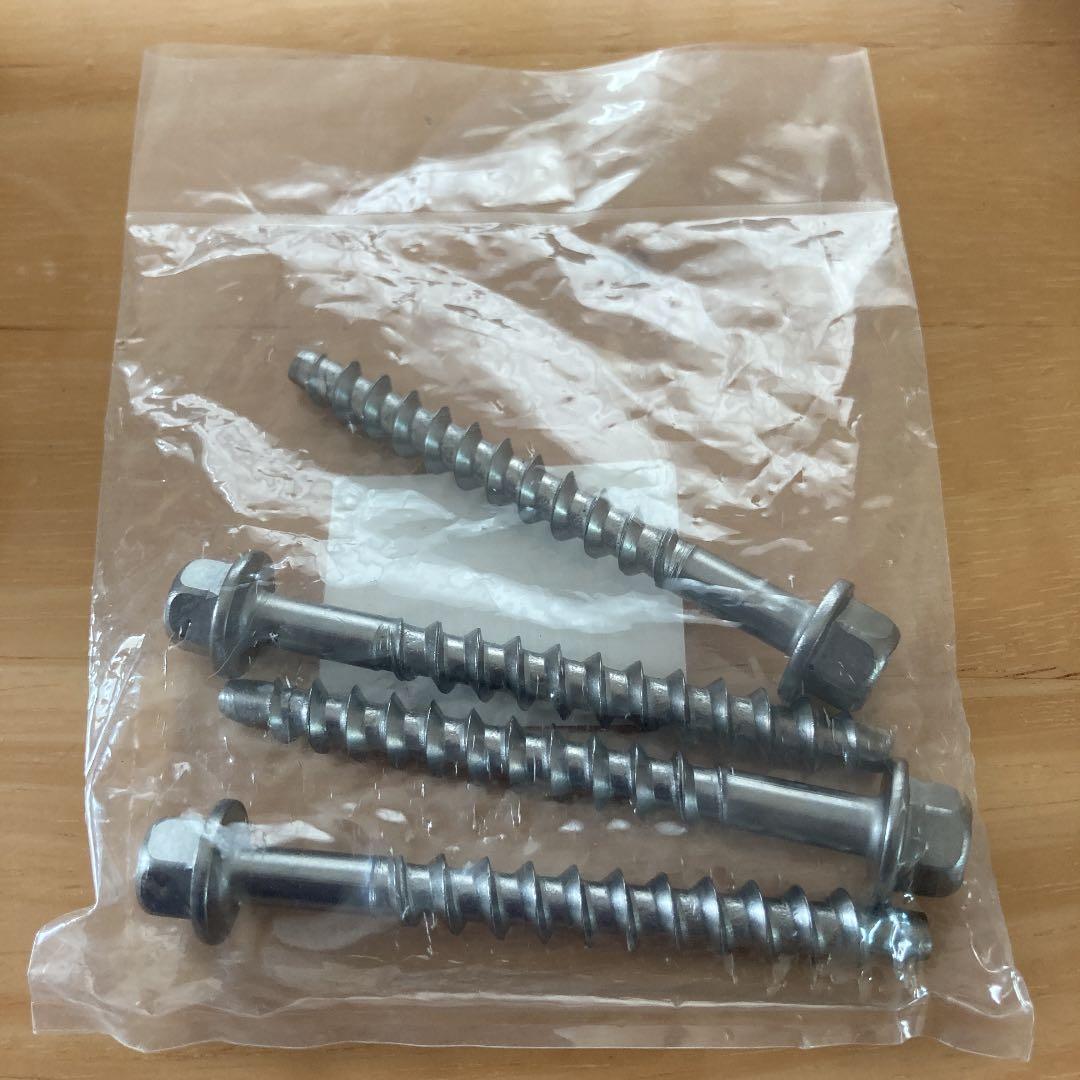 アスファルトアンカー HEX 8X70X55sus410 (４本入り✖️12セット