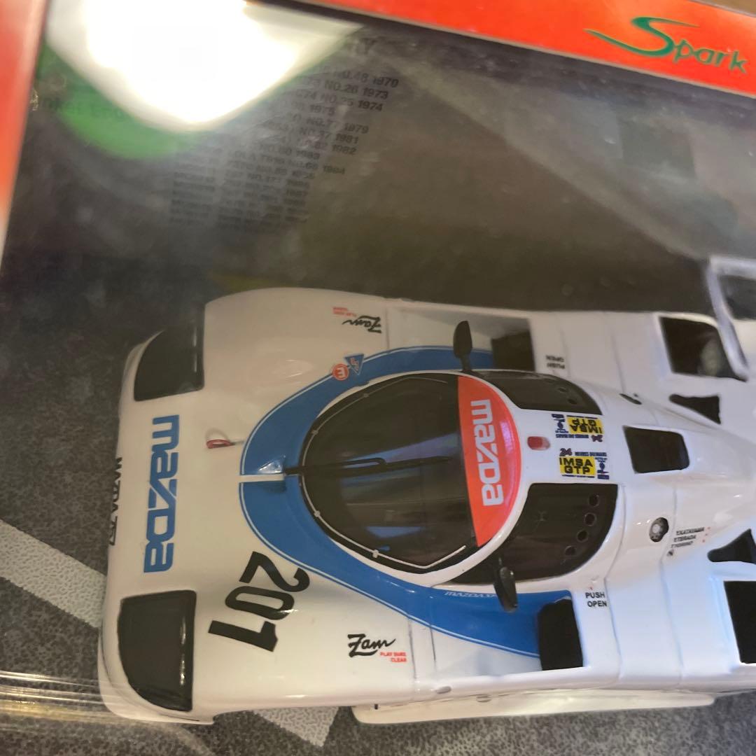 絶版　1/43 マツダ　757 LM87 ルマン24時間　1987 寺田陽次郎