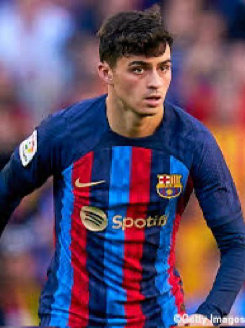 【選手支給】FCバルセロナ ペドリ　日本サイズM