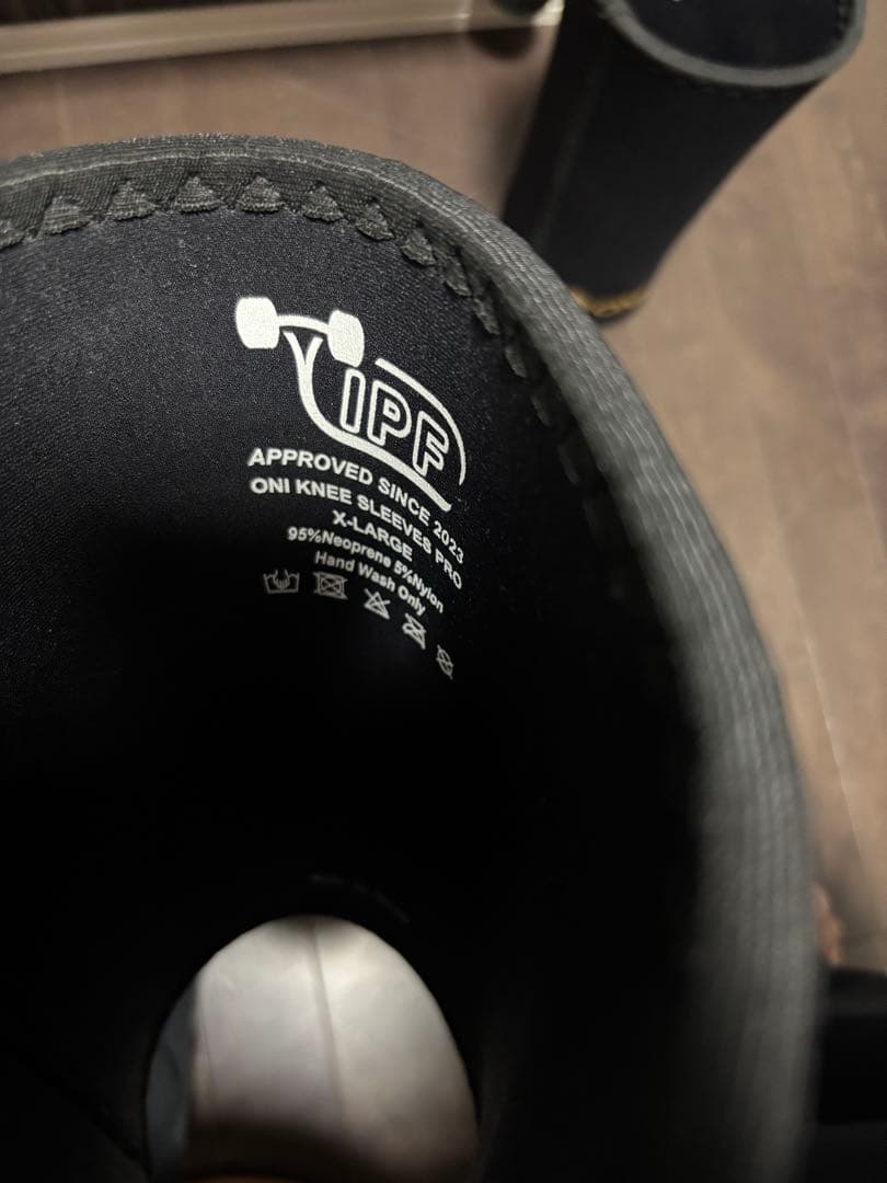 ONI 膝用ニースリーブ　A級　X L