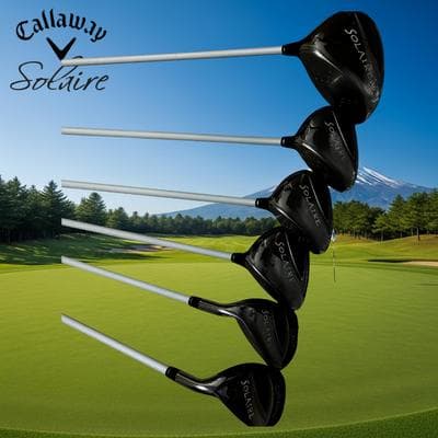 ★キャロウェイ ソレイル レディース キャディバッグ クラブ13本セット ピンク