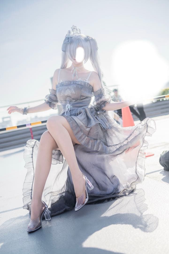 NIKKE ニケ シンデレラ ガラスのプリンセス コスプレ 衣装 ウィッグ 靴