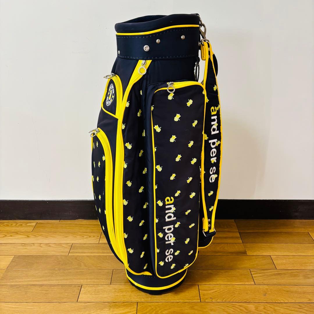 and per se レディースキャディバッグ5分割　送料込み