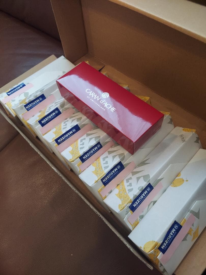 ミ*ド様 カランダッシュ エクリドール レトロ パラジウムコート 万年筆