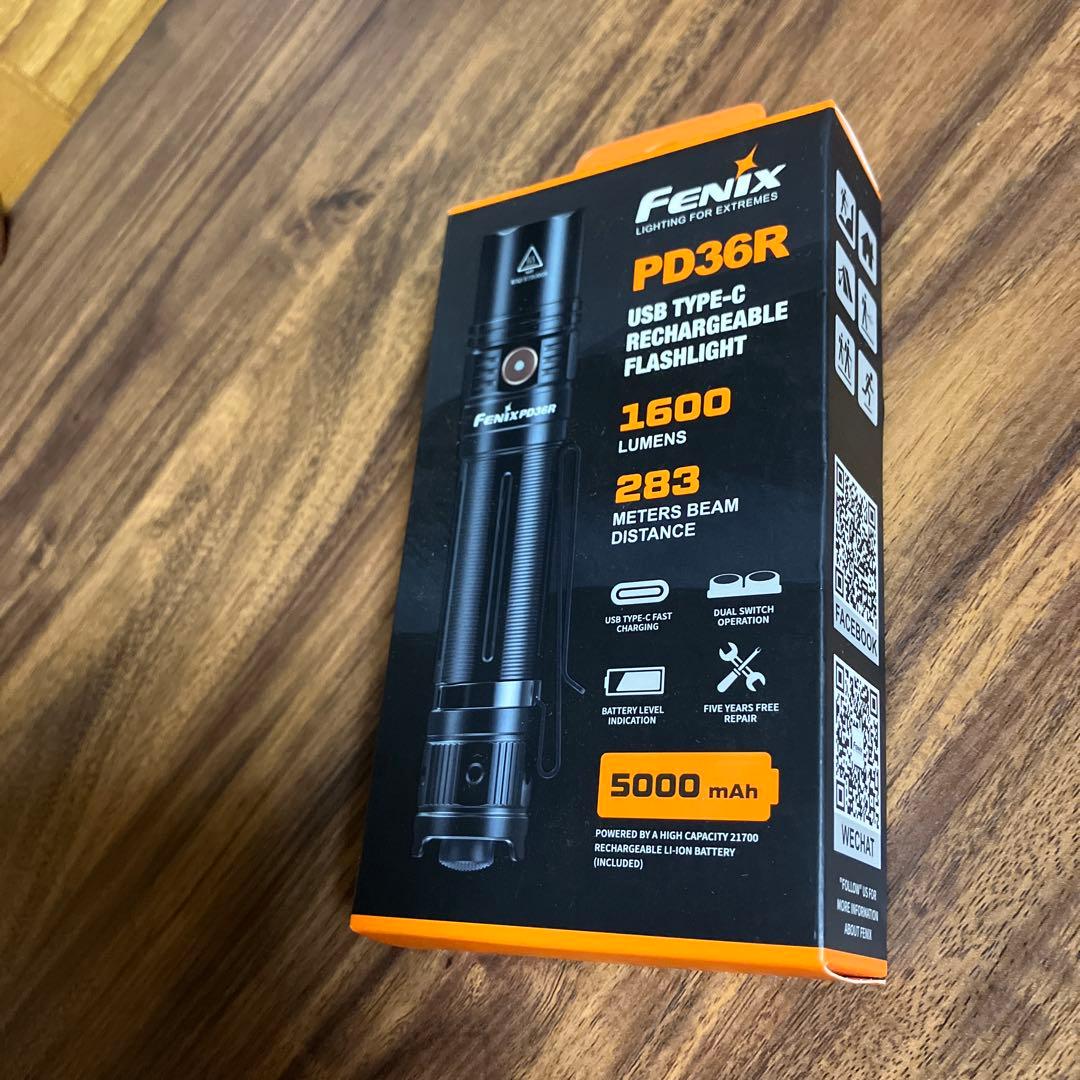 FENIX PD36R LEDライト USB-C充電式 懐中電灯 フェニックス