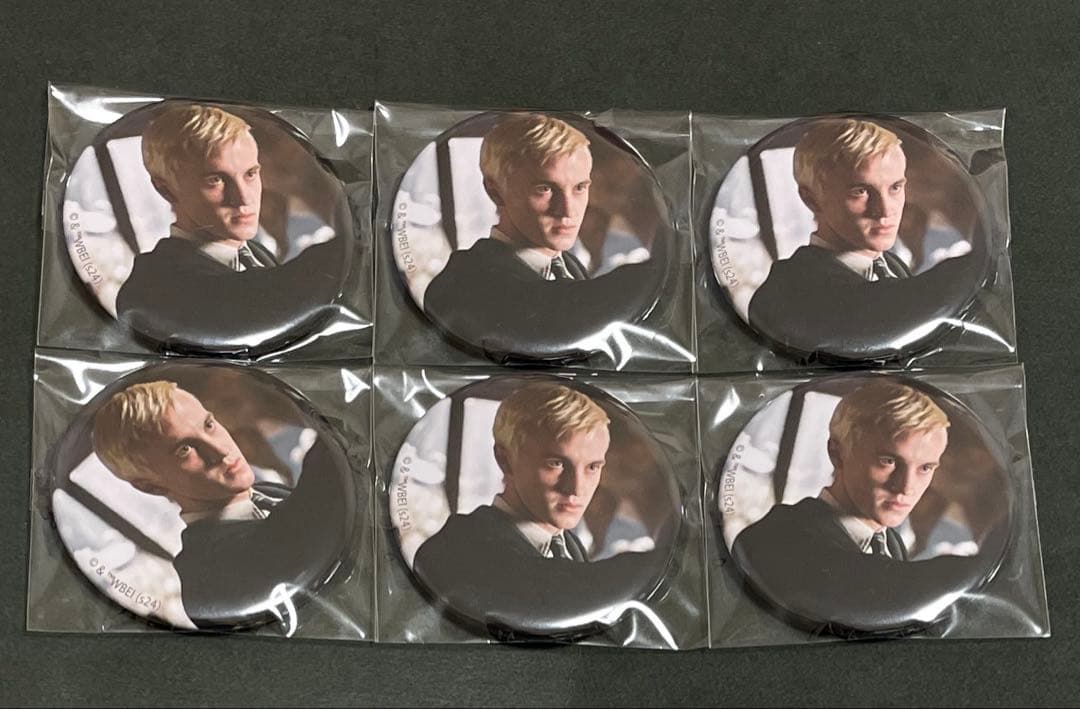 ハリーポッター ドラコ 缶バッジ 2