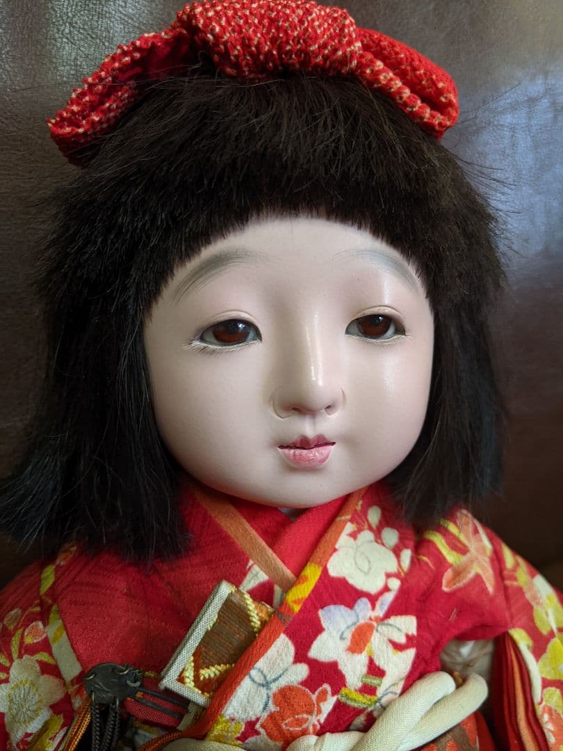樫村瑞観　自由人形　麗しのお嬢様　鳴きます！　検)市松人形・アンティークドール