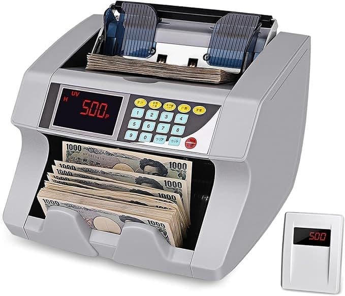 卓上型 紙幣計数機 マネーカウンター 日本語表記