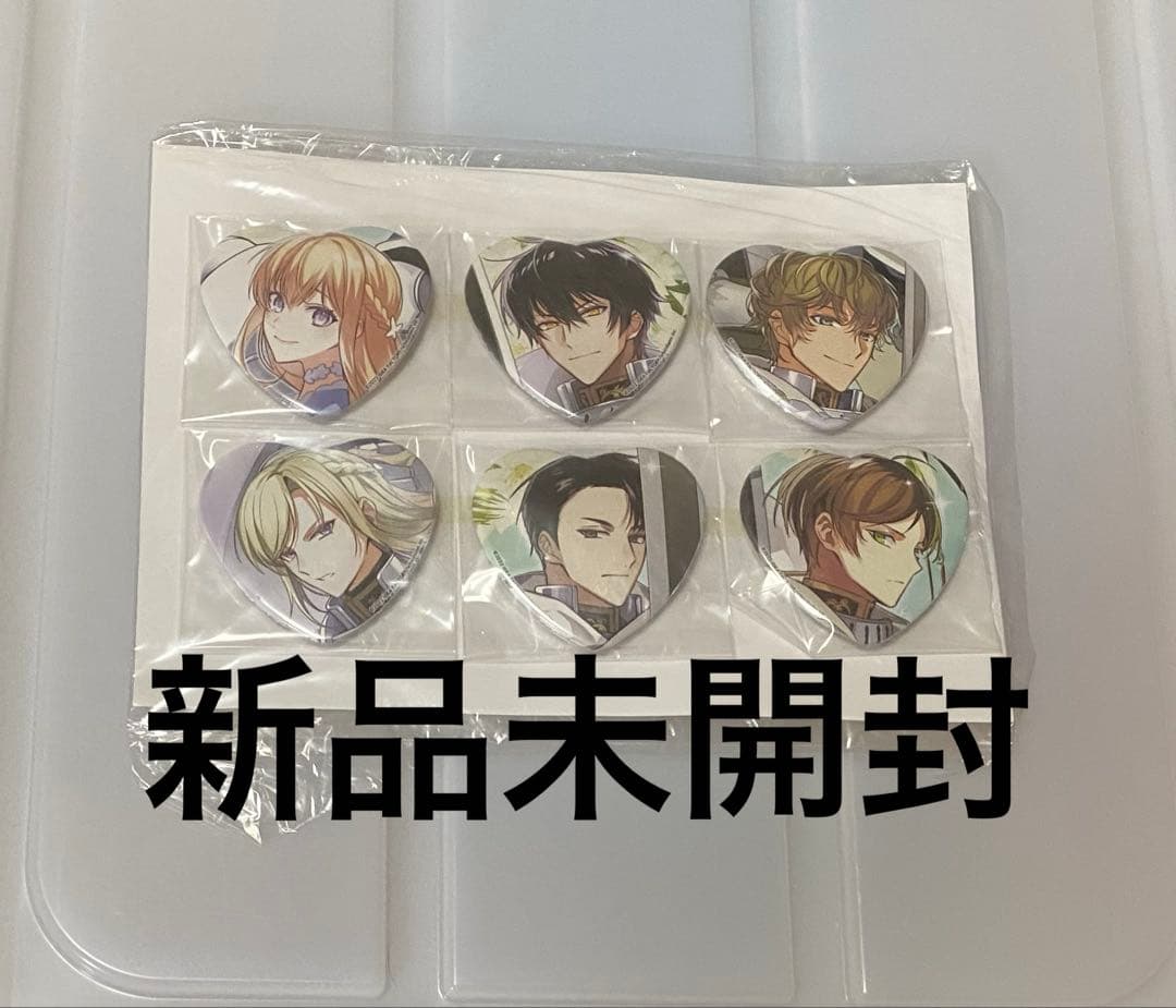 テミラーナ国の強運姫と悲運騎士団 ソフマップ 缶バッジ ハート ツイツイ 特典