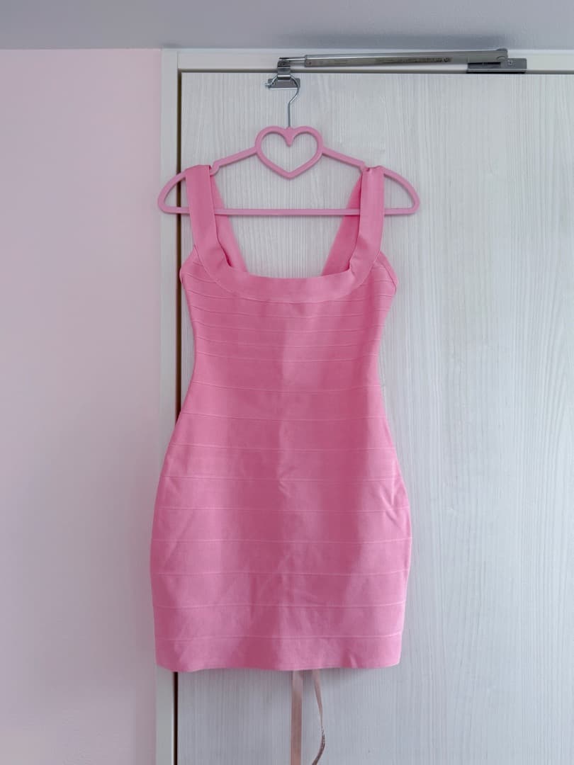 House of CB Bandage Dress ピンクミニワンピース